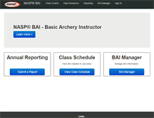 Tablet Screenshot of naspbai.org